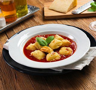 Receita Gnocchi de Semolina Gratinati