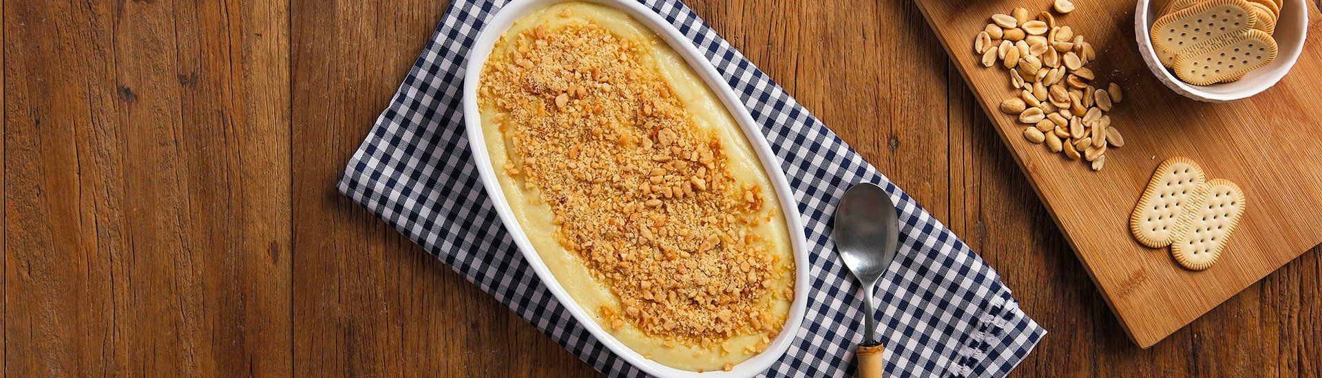 Receita Pavê de Amendoim