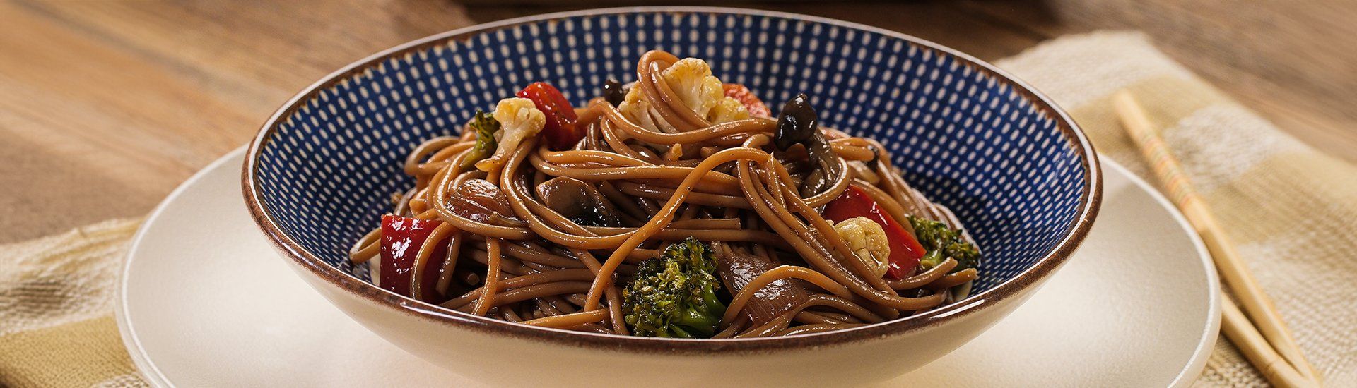 Yakisoba com Macarrão Veggie