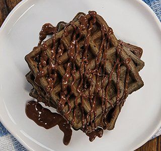 Receita Waffle Rápido de Renata Twitter