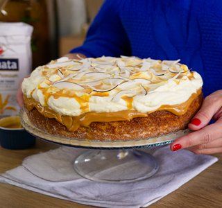 Receita Bolo 3 Leites com Doce de Leite