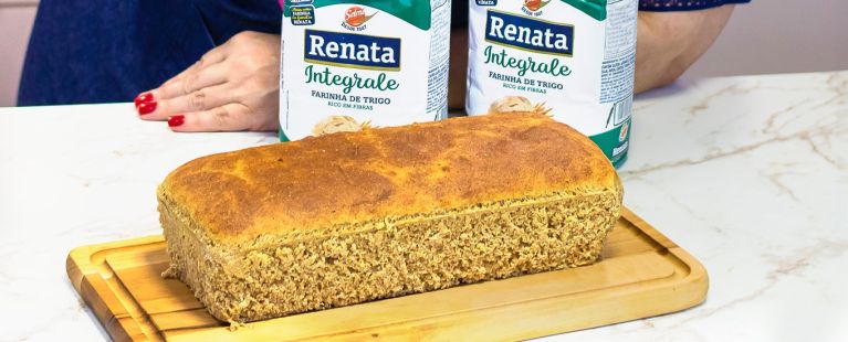 Pão Integral de Massa Mole