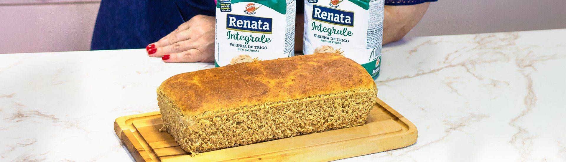 Pão Integral de Massa Mole