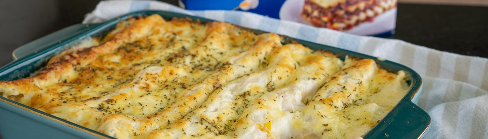 Lasanha Cremosa de Palmito com Massa Renata Com Ovos