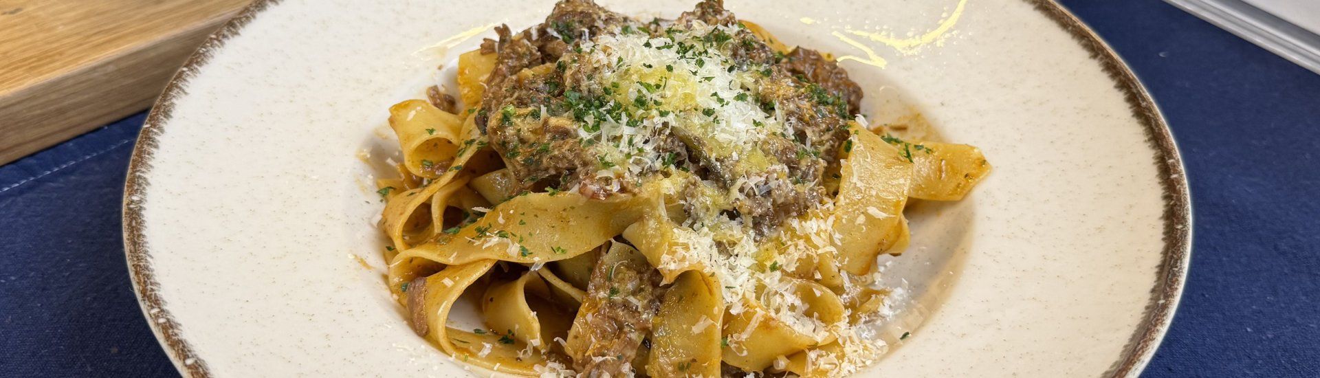 Pappardelle com Ragu de Carne