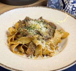 Receita Pappardelle com Ragu de Carne