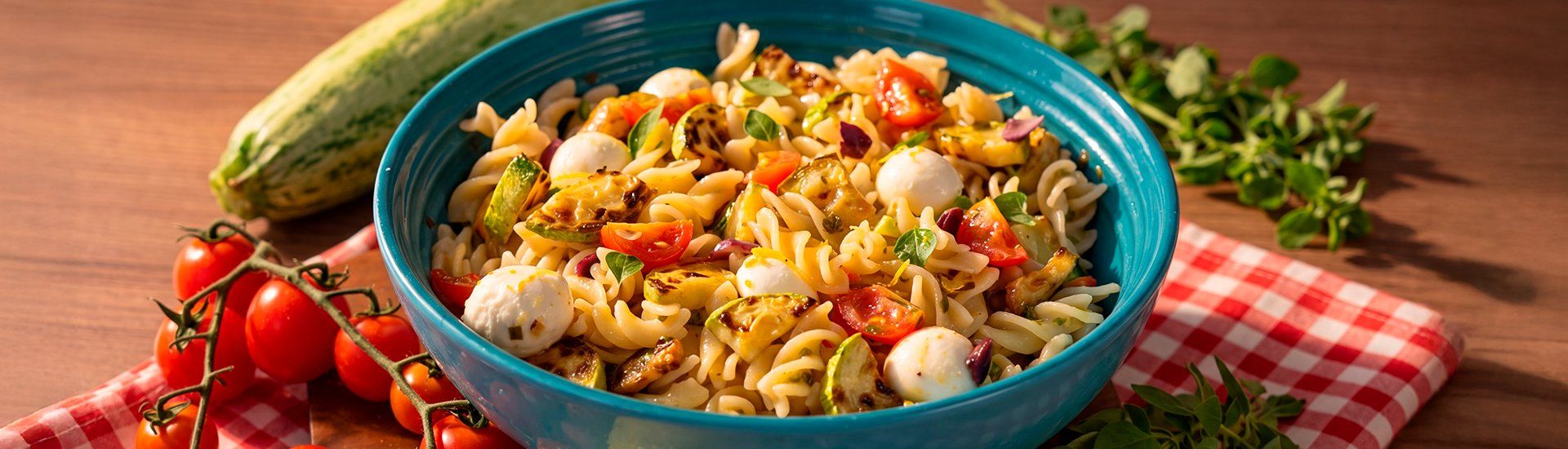 Salada Fria de Macarrão Sem Glúten