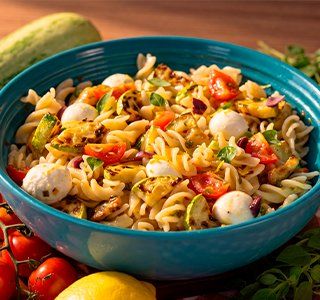 Receita Salada Fria de Macarrão Sem Glúten